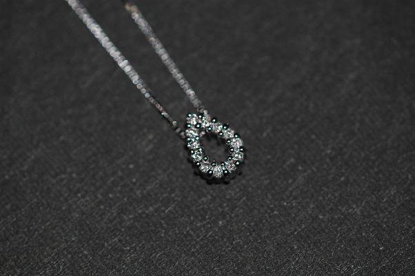 4°C ネックレス〈18K ホワイトゴールド〉 アクセサリー ネックレス