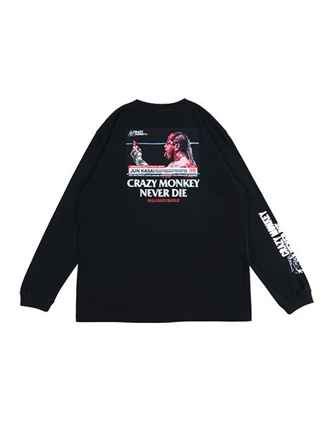 【葛西純25thコラボ】WAS NEWS 25th LONG SLEEVE / BLACK - WEB STORE（通販）｜ROLLING CRADLE (ローリングクレイドル・ロリクレ)