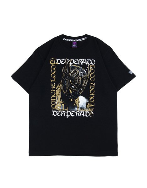 ROLLING CRADLE X EL DESPERADO】BLACK & GOLD MASK TEE / BLACK - WEB STORE（通販）｜ROLLING  CRADLE(ローリングクレイドル・ロリクレ)