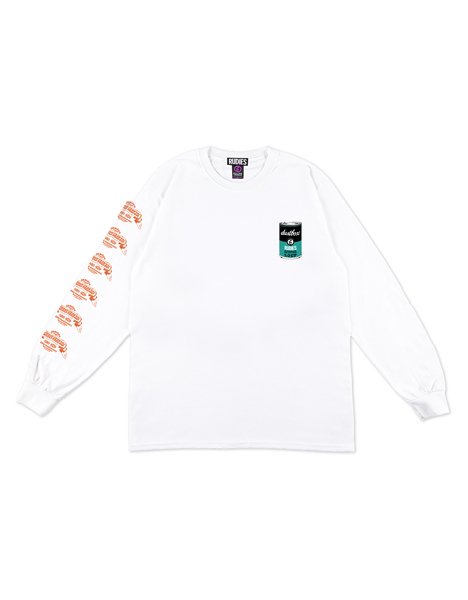 dustbox x ROLLING CRADLE x RUDIE'S TRIPLE COLLABORATION LS-TEE / WHITE -  WEB STORE（通販）｜ROLLING CRADLE(ローリングクレイドル・ロリクレ)