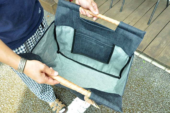 ブラウンブラウン別注【Brown Brown×K2APARTMENT】通販　Handle tool basket bag