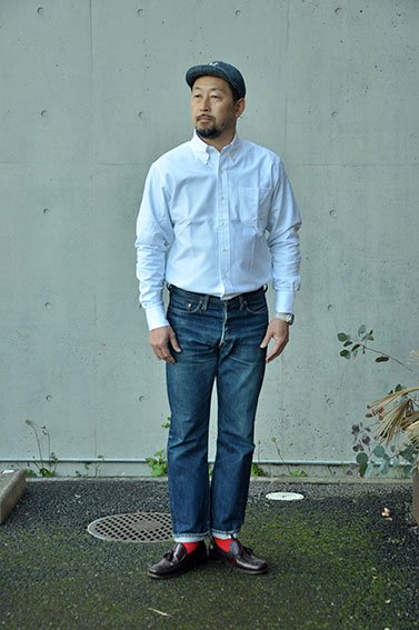 ギャンバート【GAMBERT CUSTOM SHIRTS】通販 ボタンダウンシャツ ホワイト