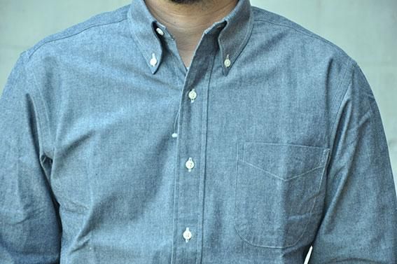 ギャンバート【GAMBERT CUSTOM SHIRTS】通販 シャンブレーボタン ギャンバート【GAMBERT CUSTOM SHIRTS】通販 シャンブレーボタン