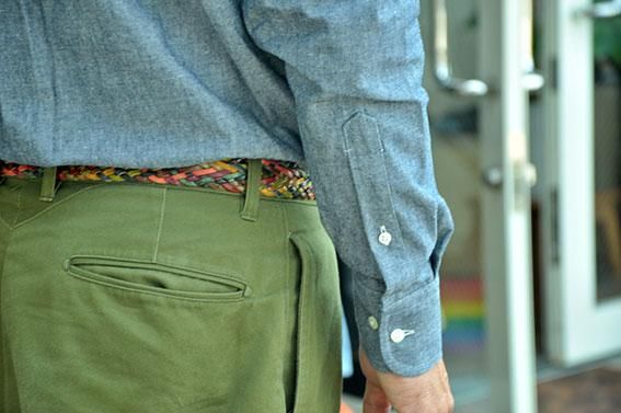 ギャンバート【GAMBERT CUSTOM SHIRTS】通販 シャンブレーボタン ギャンバート【GAMBERT CUSTOM SHIRTS】通販 シャンブレーボタン