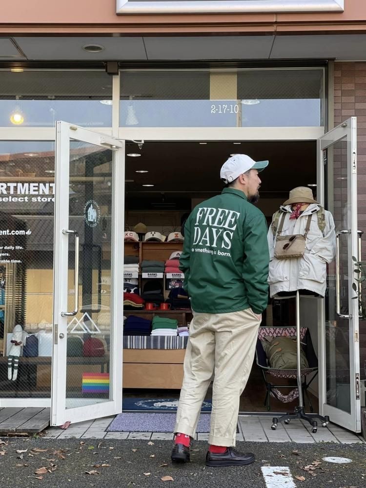 フリーデイズ | ナイロンコーチジャケット - K2APARTMENT/茨城県つくば