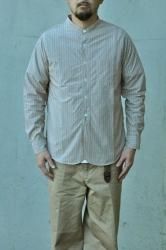 30%OFFեӡեȥ꡼FOB FACTORTYSTRIPE BAND COLLAR SHIRT֥饦