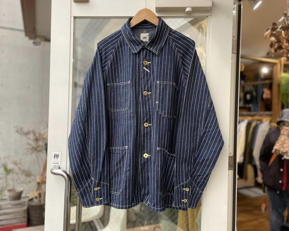 FOBファクトリー　カバーオール　デニム　ウォバッシュ　サイズ3 FOB FACTORY ウォバッシュ カバーオール】 - PEOPLE GET READY