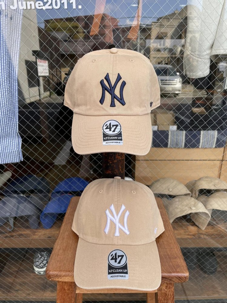 フォーティーセブン【'47】ニューヨークヤンキース キャップ '47 クリーンナップ