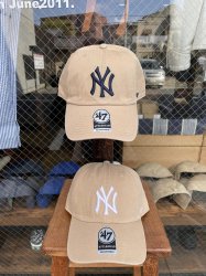 フォーティーセブン【'47】ニューヨークヤンキース キャップ ’47 クリーンナップ
