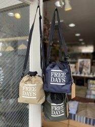 フリーデイズ【FREE DAYS】 巾着mini shoulder bag/ショルダーバッグ