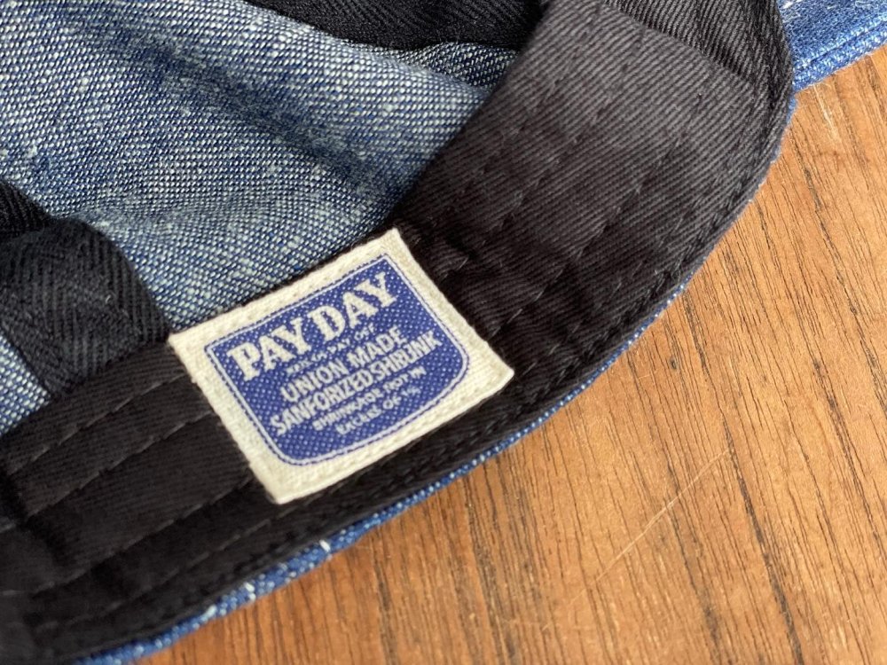 ペイデイ【PAYDAY】BASIC DENIM CAP/ベーシックデニムキャップ