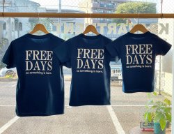 フリーデイズ【FREE DAYS】kids Tee/キッズTシャツ