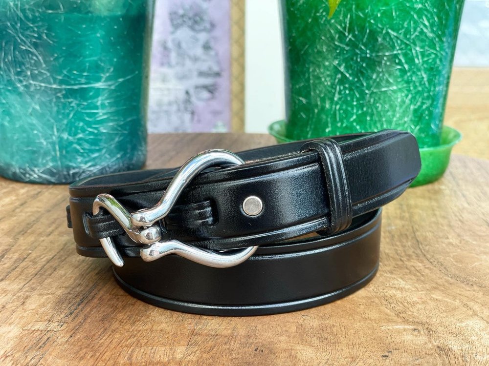 新品 30インチ TORY leather western belt - 小物