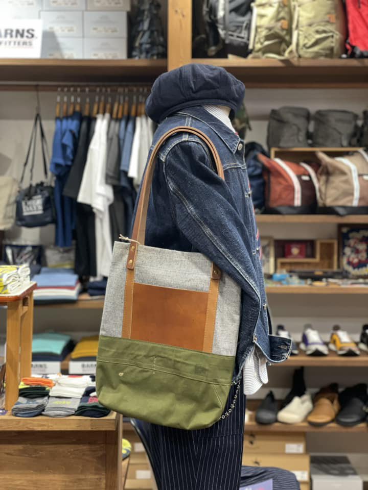 ブラウンブラウン【Brown Brown】Denim Tote Bag/デニムトートバッグ