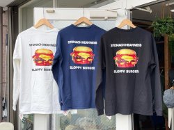 スラッピーサプライ【SLOPPY SUPLLY】burger L/S Tee/BURGERロングスリーブTシャツ