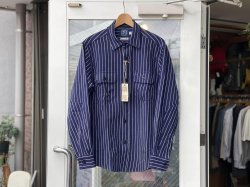 ե꡼ǥFREE DAYSHeavy Flannel Stripe Shirt/إӡեͥ륹ȥ饤ץ
