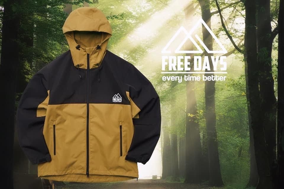 フリーデイズ【FREE DAYS】切り替えShell Parner/シェルパーカー