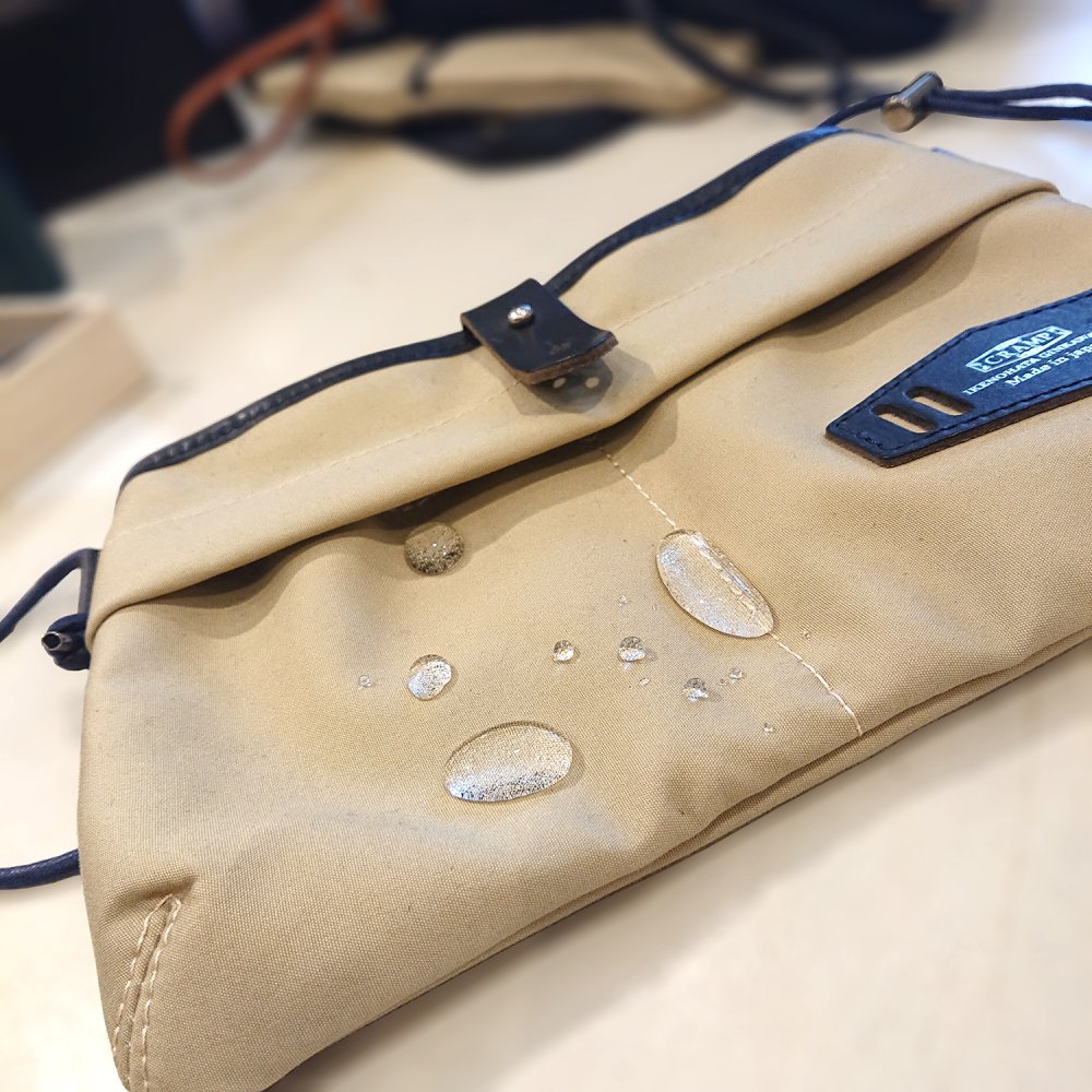 池之端銀革店【Cramp】VENTILE Pocket Bag/ベンタイルポケットバッグ