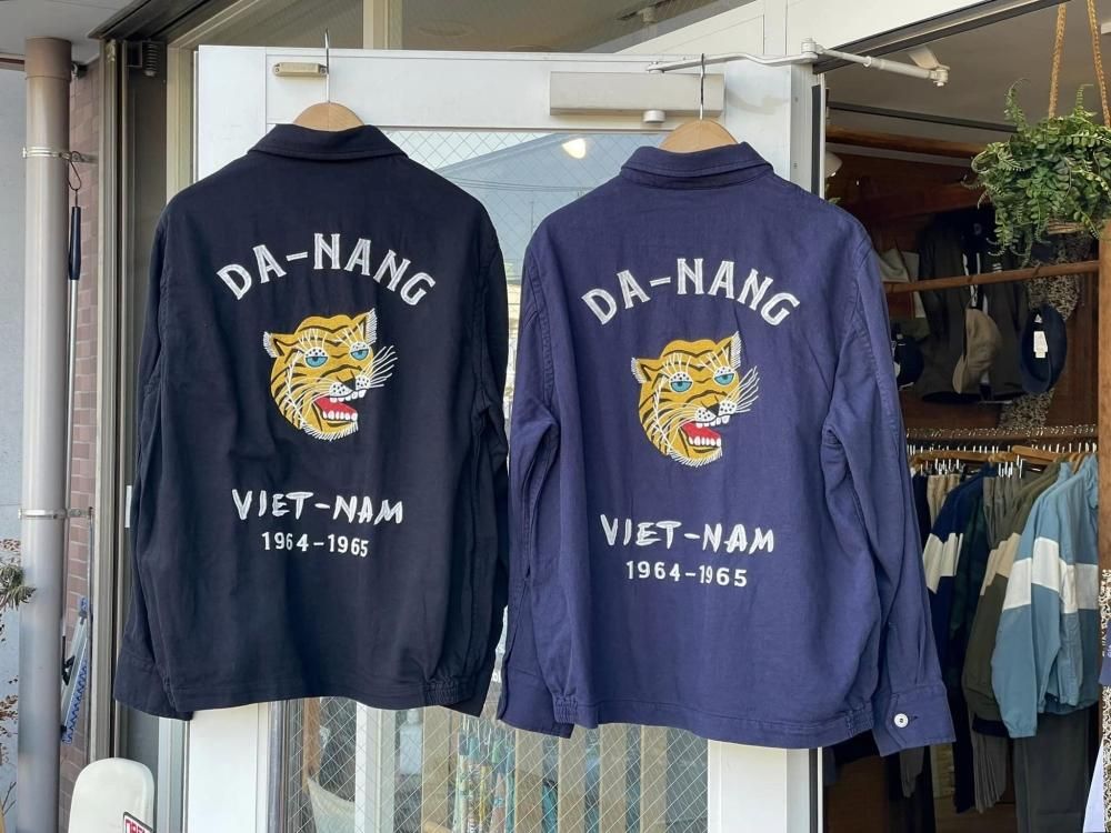 ヒューストン【HOUSTON】 cotton linen Vietnam Jacket（Tiger