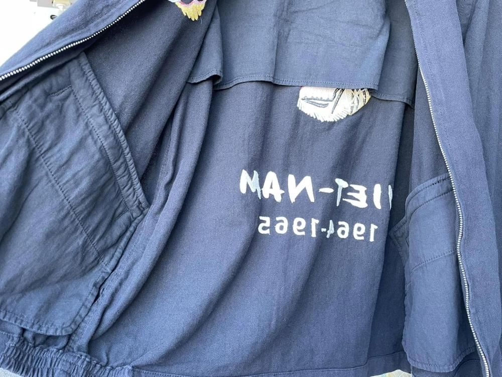 ヒューストン【HOUSTON】 cotton linen Vietnam Jacket（Tiger