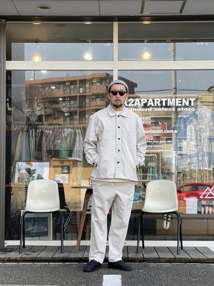 ラモンド【LAMOND】 linen blend Semi-wide easy trousers