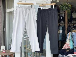 ɡLAMOND linen blend Semi-wide easy trousers/֥ͥɥߥ磻ɥȥ饦