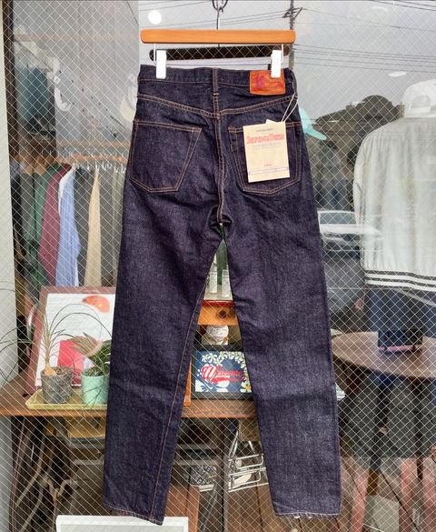 エフオービーファクトリー【FOB FACTORY】selvedge denim tapered 5p/セルビッチデニムテーパード5ポケット 日本製