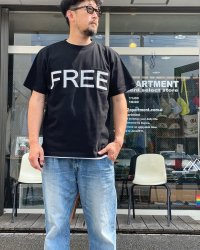 ե꡼ǥFREE DAYS Double sided logo Pocket Tee/ӥåT