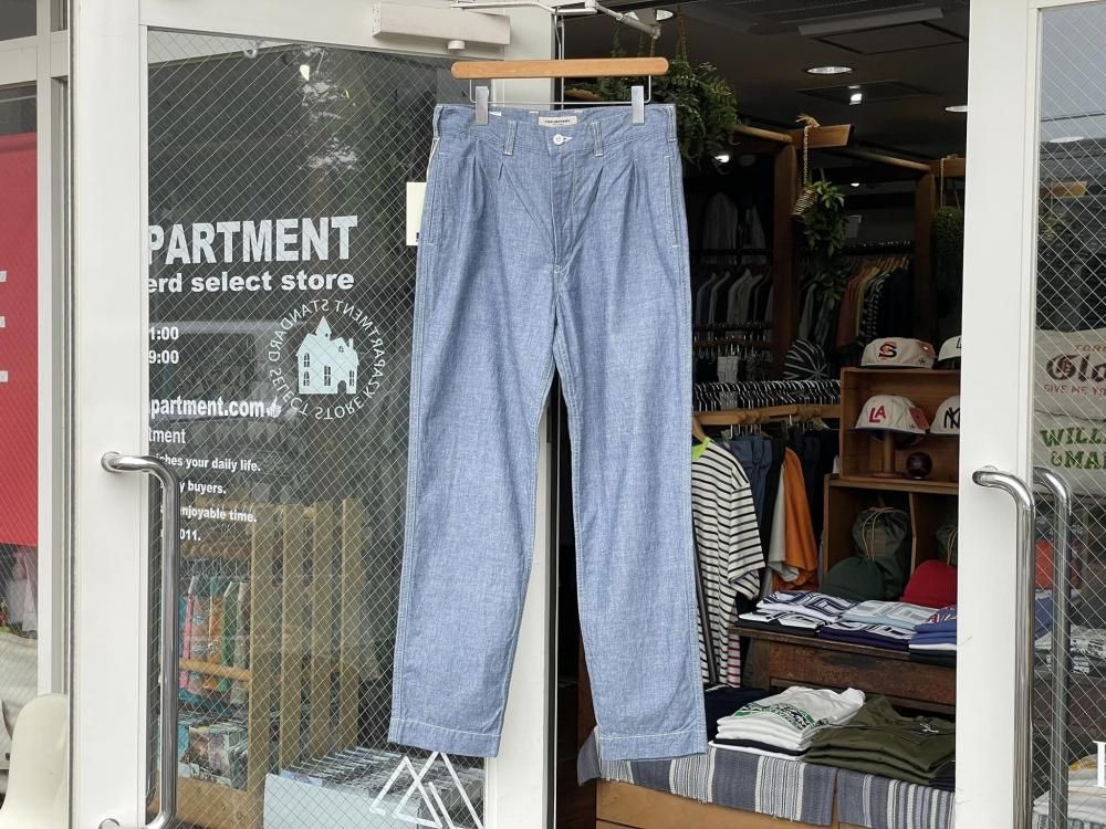 FOB Factory M52 シャンブレー トラウザー サイズ34 FOB Factory M52 シャンブレー トラウザー サイズ34 - メルカリ