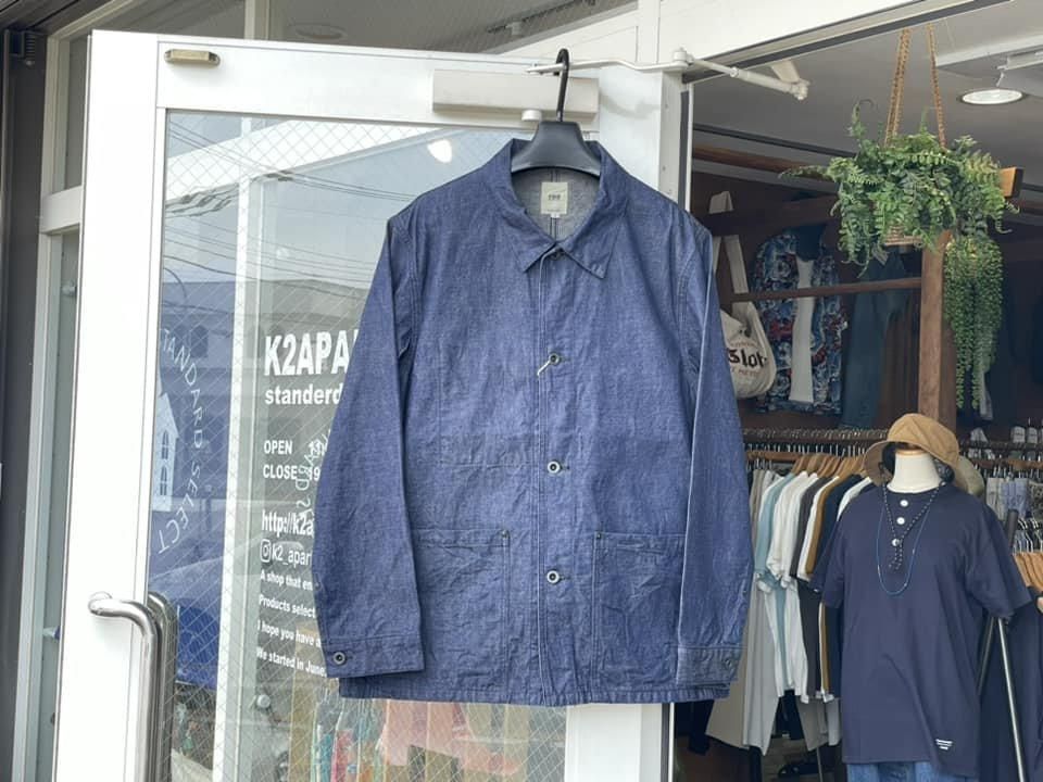 エフオービーファクトリー【FOB FACTORTY】Denim Coverall エフオービーファクトリー【FOB FACTORTY】Denim Coverall