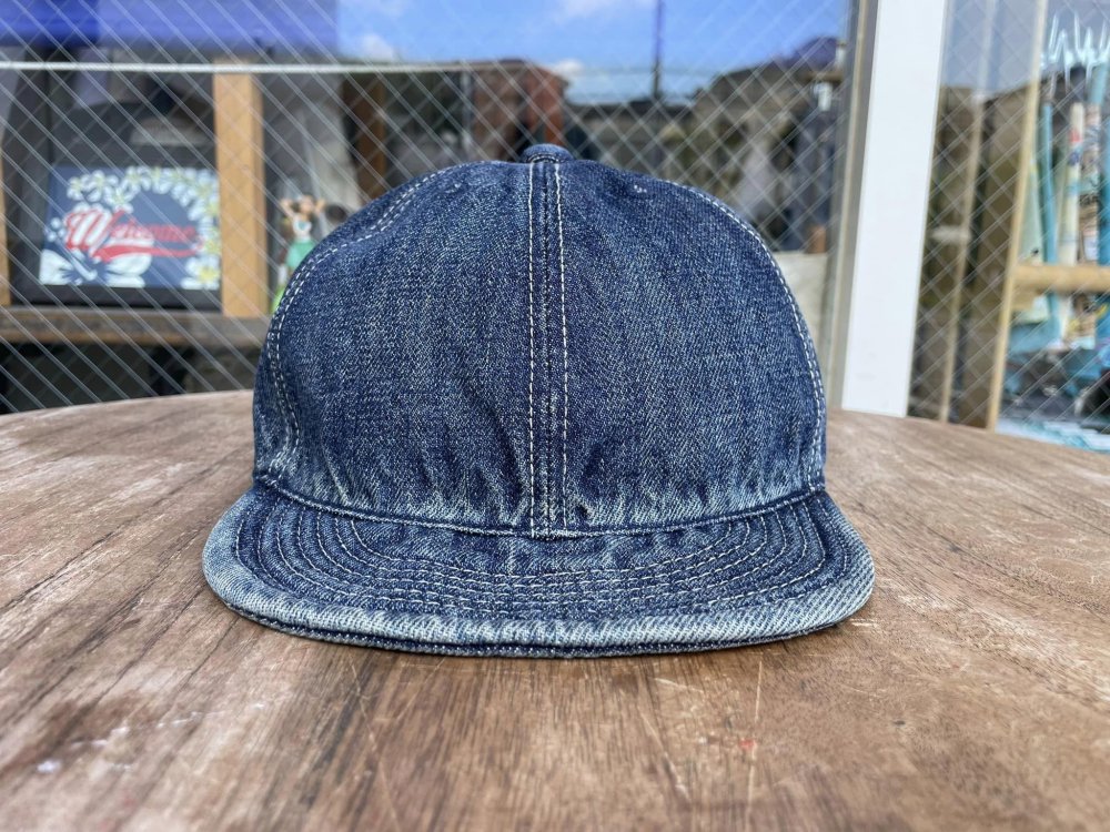 ハイアー【HIGHER】SELVEDGE USED DENIM CAP/セルビッチユーズドデニムキャップ 日本製