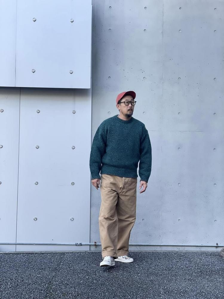 soglia (ソリア) | Sheltie Bird's Eye Sweater (green/brown) | size S,M トップス ニット シンプル 楽天市場】【SALE セール】soglia (ソリア) | Sheltie Bird's