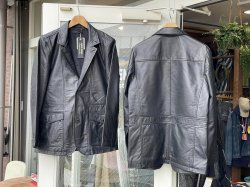 <img class='new_mark_img1' src='https://img.shop-pro.jp/img/new/icons14.gif' style='border:none;display:inline;margin:0px;padding:0px;width:auto;' />ǥǥmodem design sheep leather Tailored jacket/ץ쥶ơ顼ɥ㥱åȡӳ