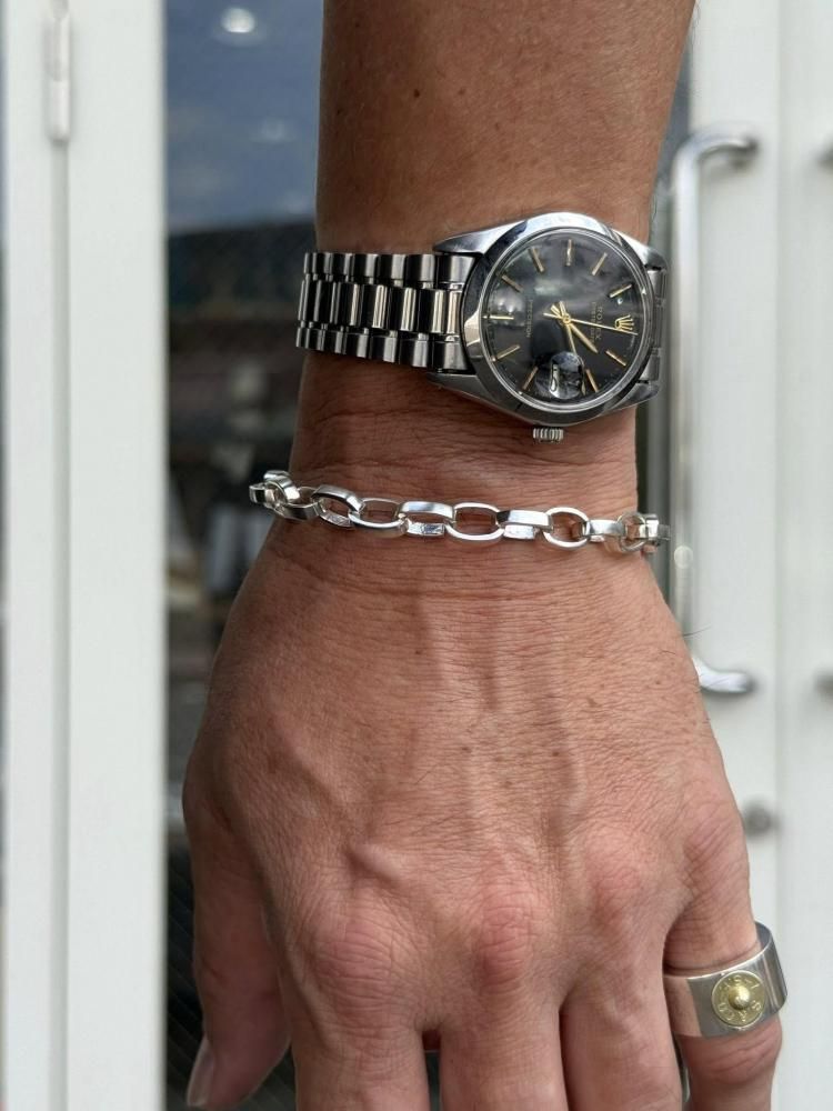 マナナス｜ニューオーバルリンクチェーンブレスレット - K2APARTMENT