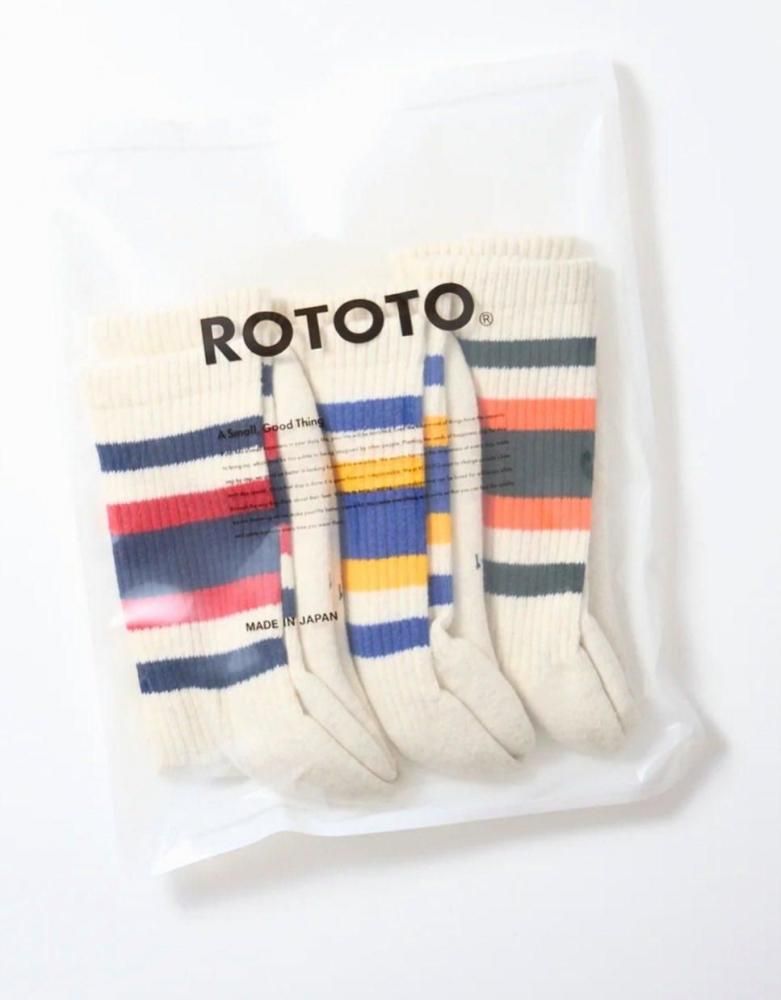 Re Qtto 3袋。リニューアル ロトト 3パックソックス | 日本製 - K2APARTMENT/茨城県つくば市