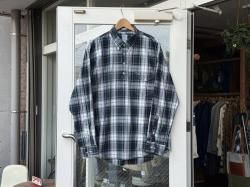 <img class='new_mark_img1' src='https://img.shop-pro.jp/img/new/icons14.gif' style='border:none;display:inline;margin:0px;padding:0px;width:auto;' />ȥKEATON CHASE USAL/S CLASSIC FIT PULLOVER BD SHIRT
GREEN/WHITE TARTAN CHECK