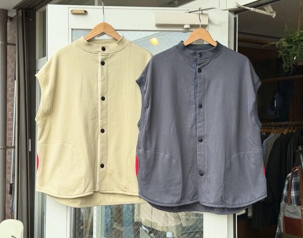 スロウハンズコットンフリースベスト | ネパール製 - K2APARTMENT/茨城
