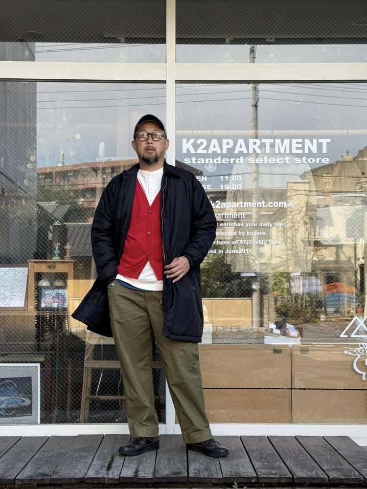 ネセサリー オア アンネセサリー | ZIP COAT - K2APARTMENT/茨城