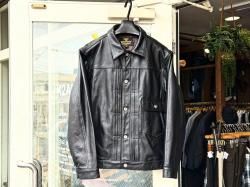 <img class='new_mark_img1' src='https://img.shop-pro.jp/img/new/icons14.gif' style='border:none;display:inline;margin:0px;padding:0px;width:auto;' />ҥ塼ȥHOUSTON Cow Leather Track Jacket/쥶ȥå㥱åȡ1st Jacket