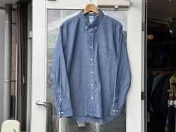 <img class='new_mark_img1' src='https://img.shop-pro.jp/img/new/icons14.gif' style='border:none;display:inline;margin:0px;padding:0px;width:auto;' />ȥKEATON CHASE USAL/S CLASSIC FIT FULLOPEN BD SHIRT 5oz INDIGO CHAMBRAY  ֥졼ġ