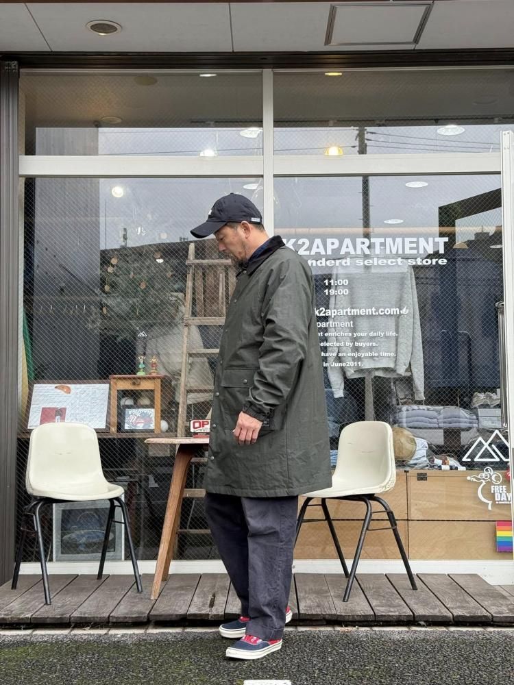 ひこなか418 ビッグマイク | ピグメントロングコーチジャケット - K2APARTMENT/茨城