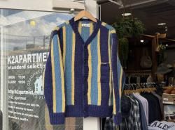 <img class='new_mark_img1' src='https://img.shop-pro.jp/img/new/icons14.gif' style='border:none;display:inline;margin:0px;padding:0px;width:auto;' />¥¹¥í¥¦¥Ï¥ó¥º¡ÚSLOW HANDS¡Û Mohair regimental stripe cardigan/¥â¥Ø¥¢¥ì¥¸¥á¥ó¥¿¥ë¥¹¥È¥é¥¤¥×¥«¡¼¥Ç¥£¥¬¥ó¡¡¥Í¥Ñ¡¼¥ëÀ½