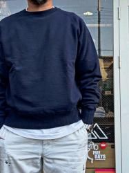 <img class='new_mark_img1' src='https://img.shop-pro.jp/img/new/icons14.gif' style='border:none;display:inline;margin:0px;padding:0px;width:auto;' />¥Ð¡¼¥ó¥º¥¢¥¦¥È¥Õ¥£¥Ã¥¿¡¼¥º¡ÚBARNS OUTFITTERS¡ÛAzuma Drop Needle Ribbed Crew Sweat/¥¢¥º¥Þ¥É¥í¥Ã¥×¥Ë¡¼¥É¥ë¥ê¥Ö¥¯¥ë¡¼¥¹¥¦¥§¥Ã¥È¡¡ÆüËÜÀ½