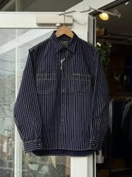 <img class='new_mark_img1' src='https://img.shop-pro.jp/img/new/icons14.gif' style='border:none;display:inline;margin:0px;padding:0px;width:auto;' />ӥåBIG JOHN10oz SELVAGE WORK SHIRTS /ӥå/Wabash Хå塡