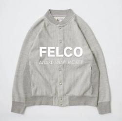 <img class='new_mark_img1' src='https://img.shop-pro.jp/img/new/icons14.gif' style='border:none;display:inline;margin:0px;padding:0px;width:auto;' />�ե��륳��FELCO��CLASSIC FIT AWARD SNAP JACKET 16oz HEAVY WEIGHT TERRY/����ɥ��ʥåץ��㥱�åȡ�������