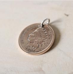 <img class='new_mark_img1' src='https://img.shop-pro.jp/img/new/icons14.gif' style='border:none;display:inline;margin:0px;padding:0px;width:auto;' />ΡNorth WorksCoin Pendant Top/ڥȥȥåס