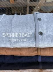 <img class='new_mark_img1' src='https://img.shop-pro.jp/img/new/icons14.gif' style='border:none;display:inline;margin:0px;padding:0px;width:auto;' />ԥʡ٥ȡSPINNER BAITMilitary Quilted Liner Cardigan/ ߥ꥿꡼ȥ饤ʡǥ