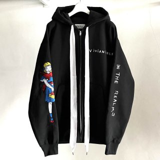 Limited Embroidery Zip Parka