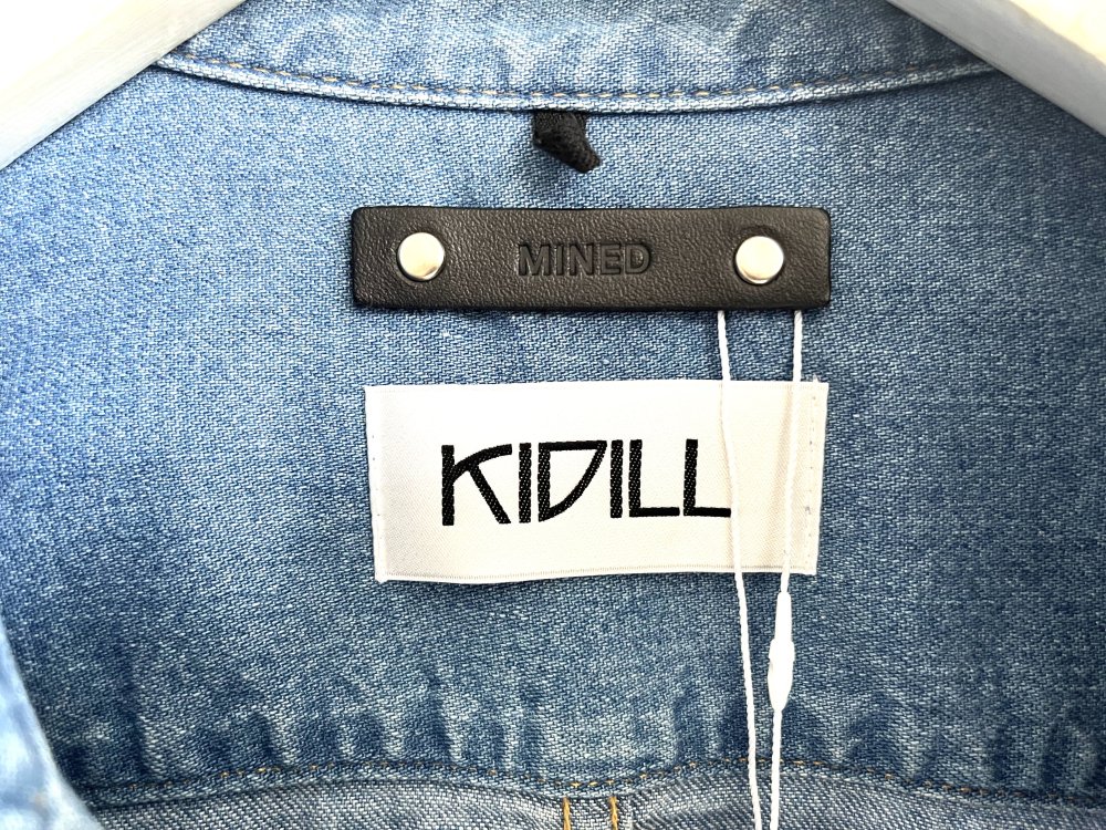 即完売品 KIDILL × MINEDENIM ヒッピーデニムシャツ | www.visadoctor.in