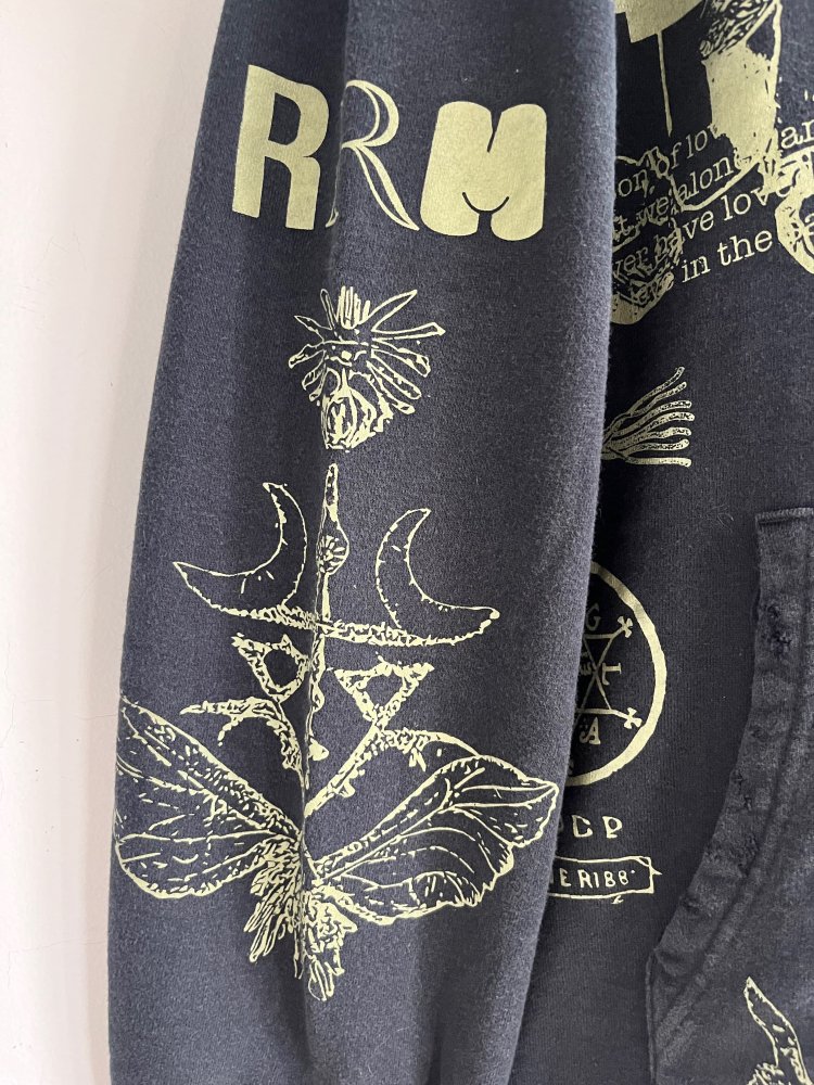 rurumu:】echoes printed hoodie - KIDILL ROOM ONLINE SHOP